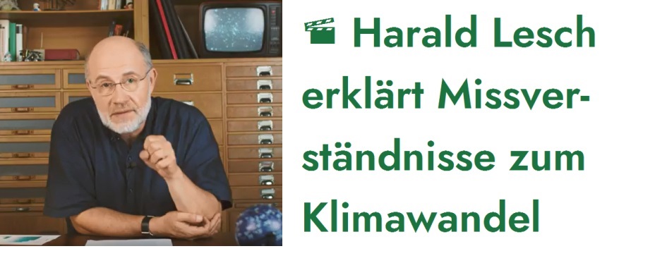 Harald Lesch erkl�rt Missverst�ndnisse zum Klimawandel